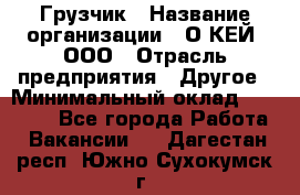 Грузчик › Название организации ­ О’КЕЙ, ООО › Отрасль предприятия ­ Другое › Минимальный оклад ­ 25 533 - Все города Работа » Вакансии   . Дагестан респ.,Южно-Сухокумск г.